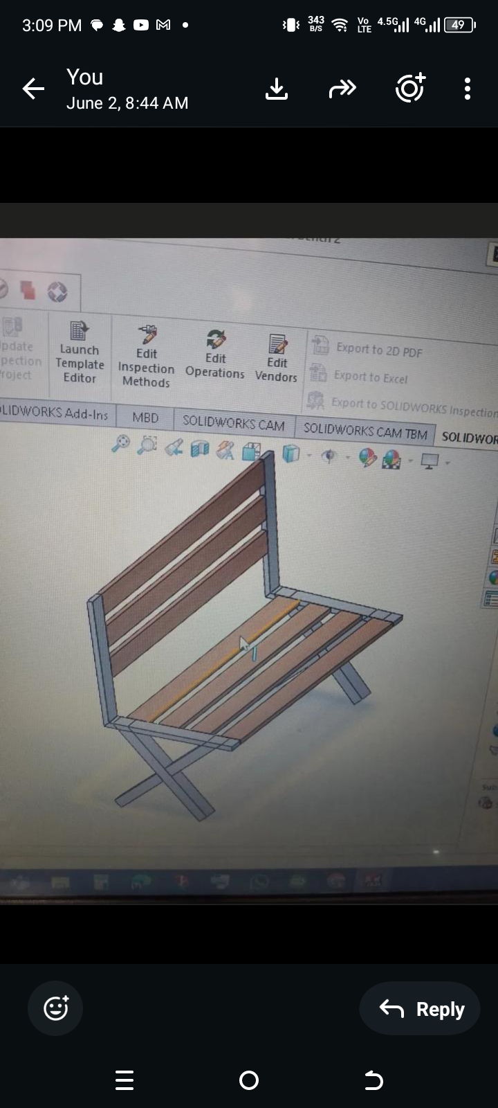 Outdoor X-Leg Garden Bench — Product Design case study by DesignForge, Kampala Uganda