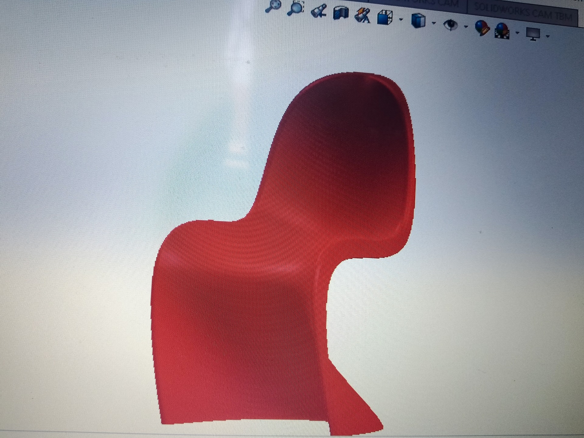 Molded Cantilever Chair — Surface Modelling Study — Product Design case study by DesignForge, Kampala Uganda